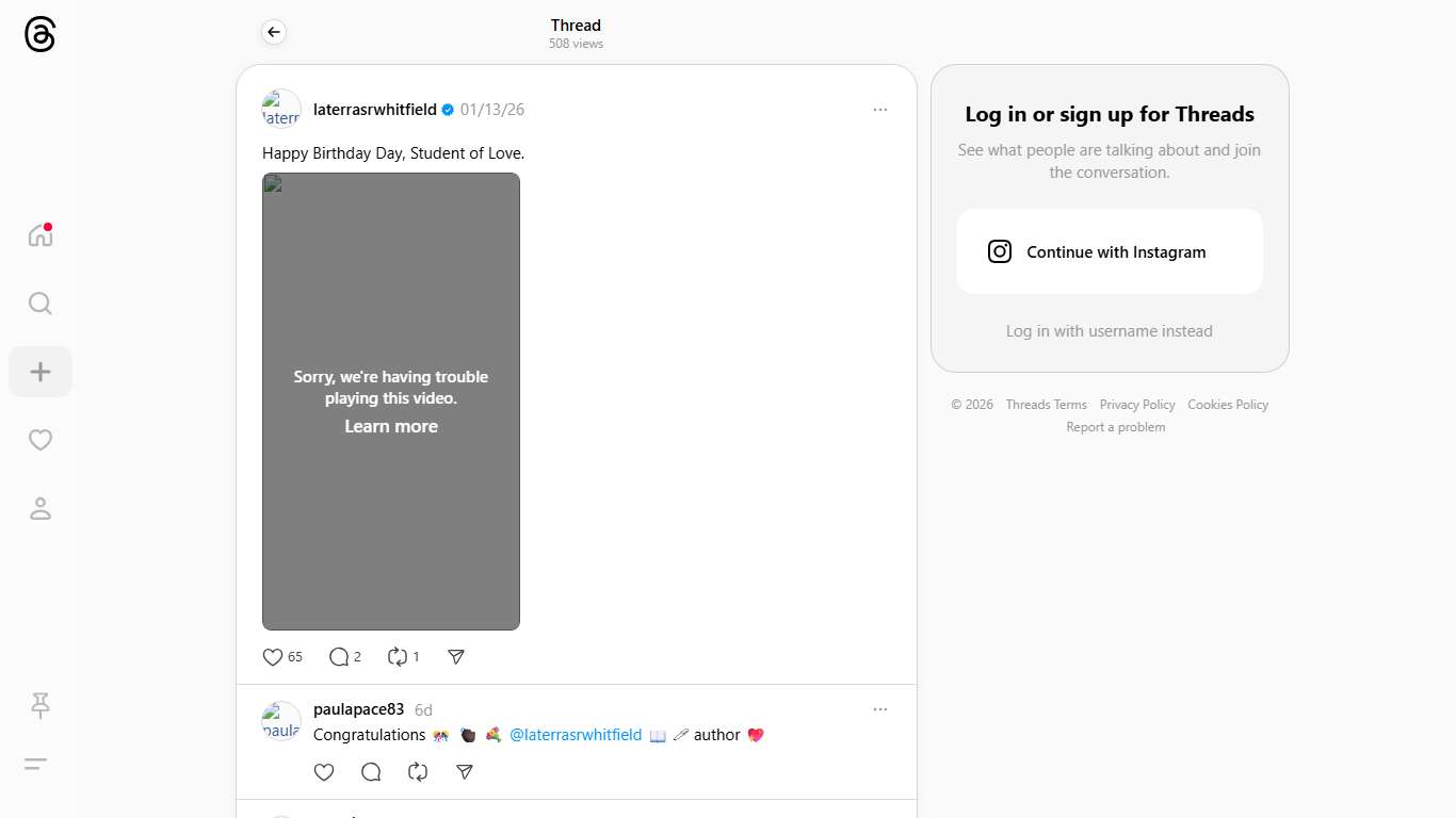 Happy Birthday Day, Student of Love.